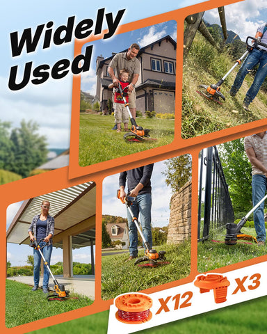 Eventronic 12 spools and 3 caps kit supports continuous Worx compatibility.