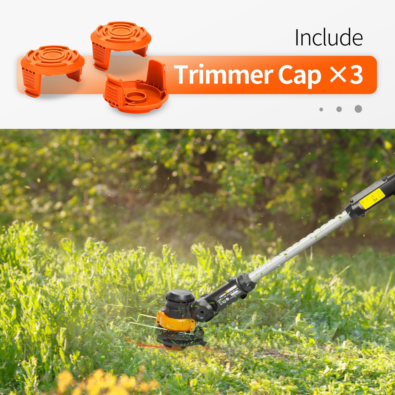 Eventronic three-pack packaging photo showing complete kit for Worx models
