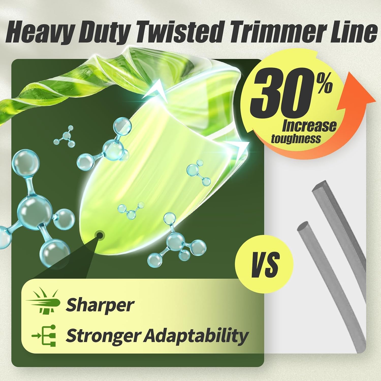 Eventronic universal-fit trimmer line fits most brands easily.