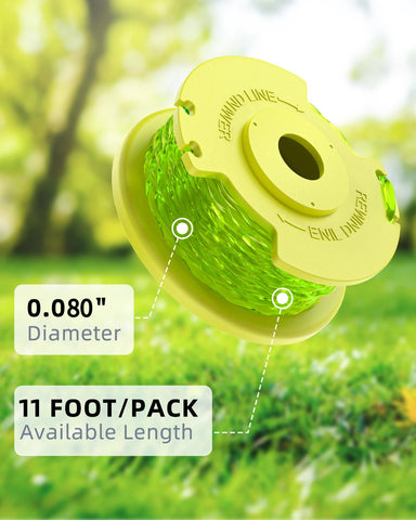 Eventronic weed wacker string for Ryobi One+ 24V compatibility ensures steady performance.