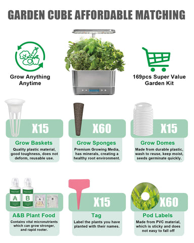 EVERECOO grow baskets offer durable, easy installation for hydroponics