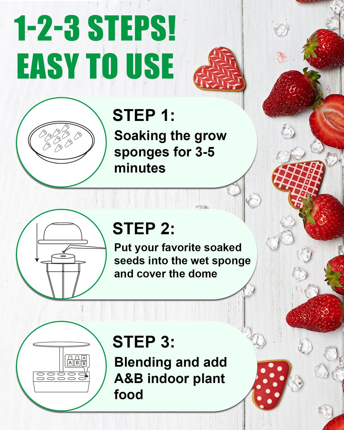 EVERECOO pod labels help track seed types and cycles