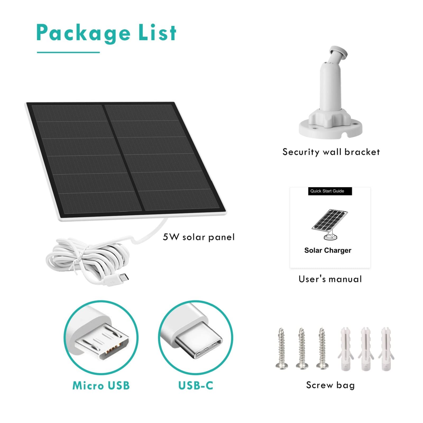 EverExceed easy-install kit with mounts and USB-C adapters speeds setup.