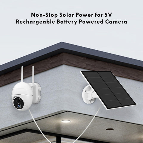 EverExceed easy-installation design simplifies panel to camera setup.