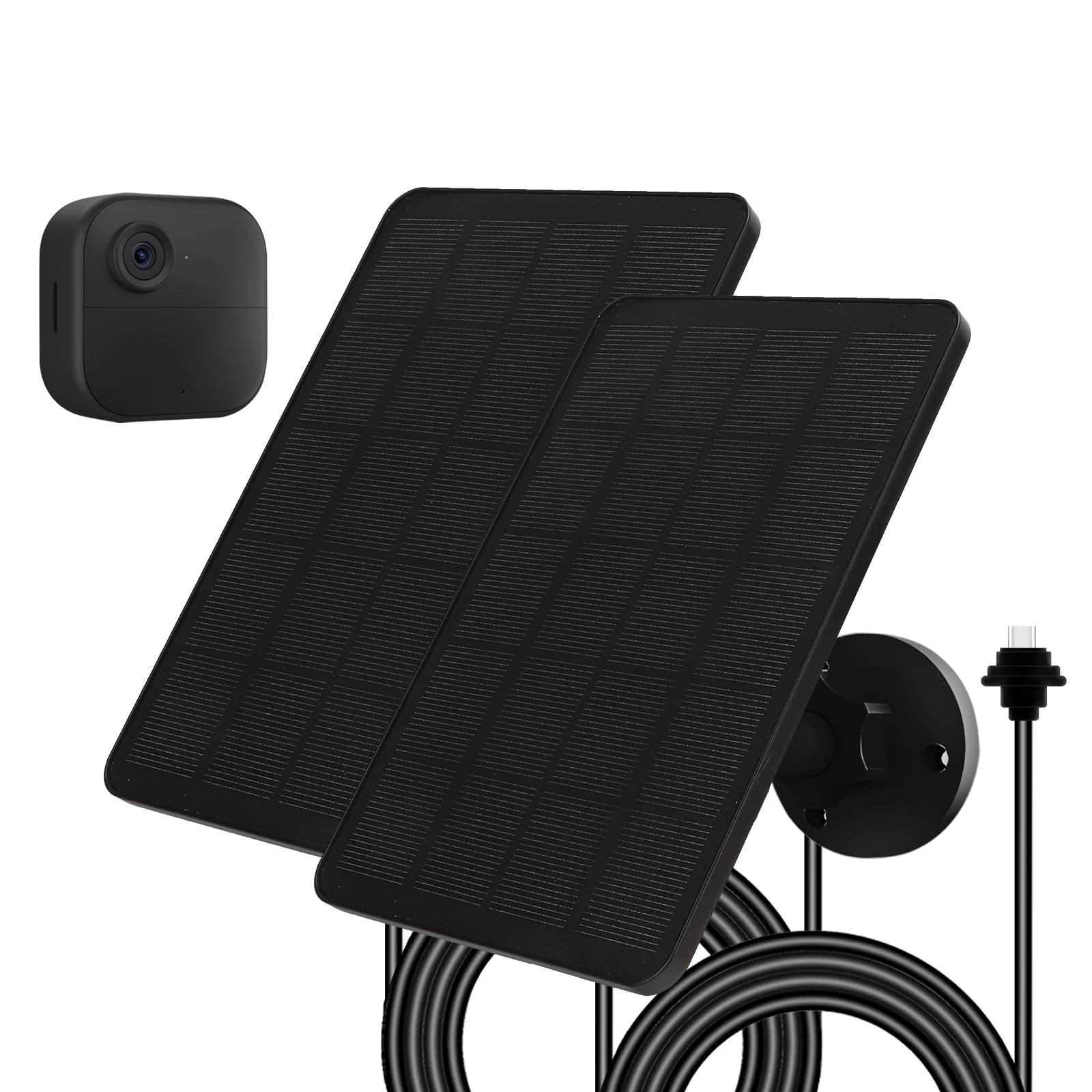 EverExceed solar panel for Blink Outdoor 4th Gen with mounting option boosts outdoor uptime.