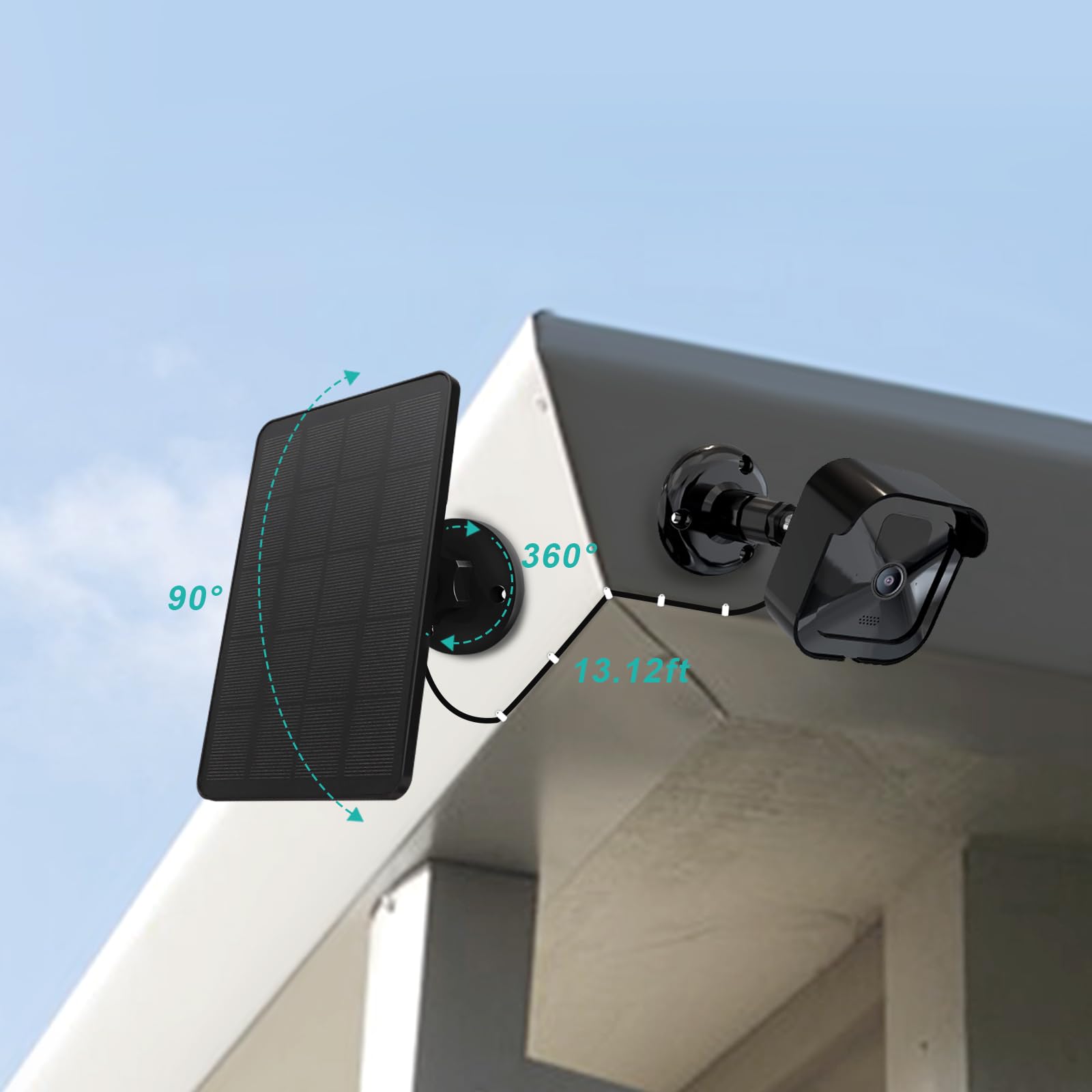 EverExceed waterproof plug seals Blink charging port against moisture