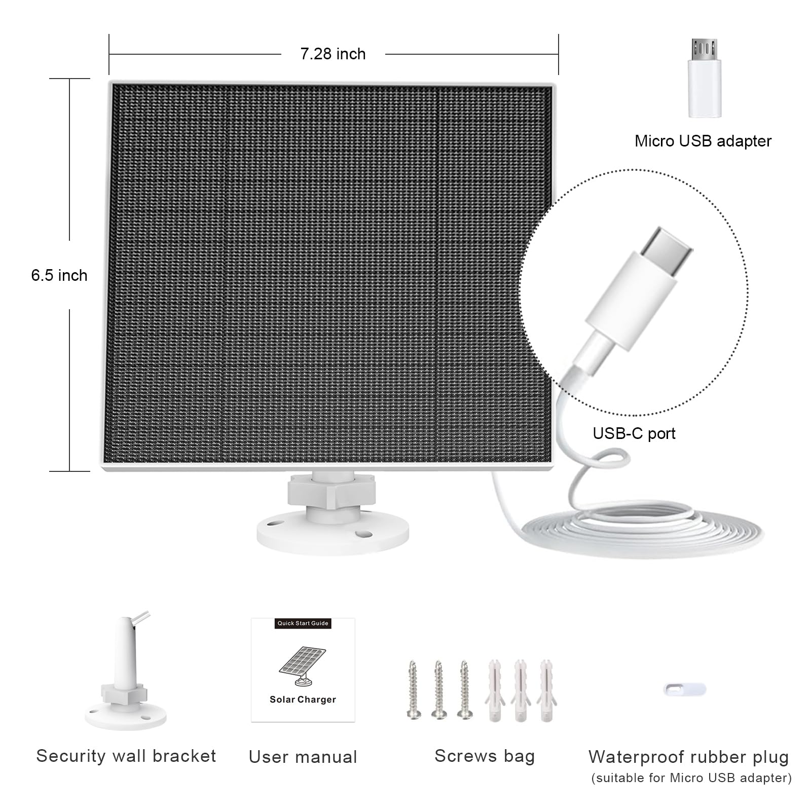 EverExceed Wyze solar solution compatible with Cam Pro and Outdoor models.