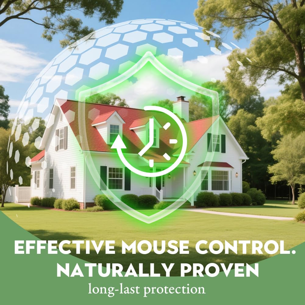 EverField rodent repellent pouches kitchen use demonstrate safe, non-toxic protection near food prep areas.