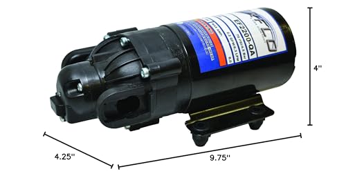 Everflo EF2200-QA-BOX 70 PSI max supports diverse spray and transfer tasks.