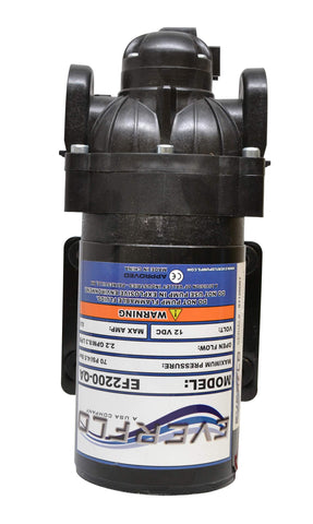 Everflo EF2200-QA-BOX self-priming up to ten feet reduces priming downtime.