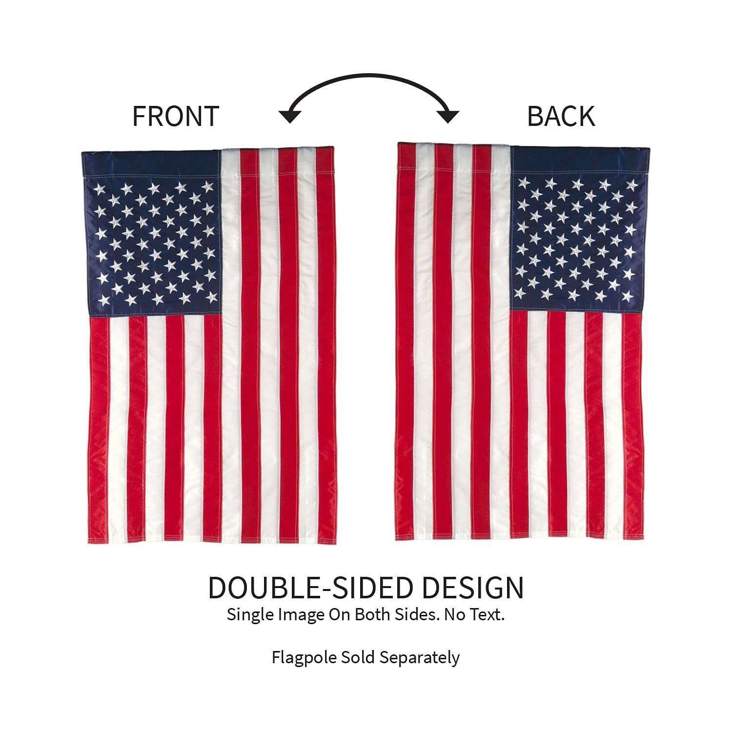 Evergreen Flag mailbox-display-flag ideal for mailboxes and entrances.