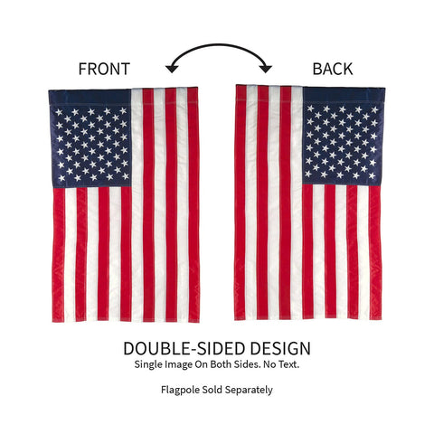 Evergreen Flag mailbox-display-flag ideal for mailboxes and entrances.