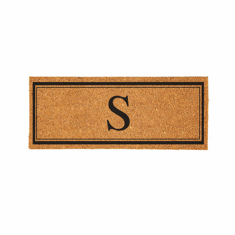 Evergreen Flag housewarming gift doormat monogram adds personal touch.