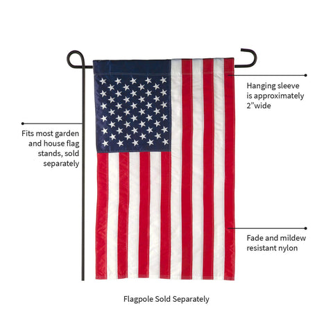 Evergreen Flag porch-patio-display flag enhances outdoor curb appeal.
