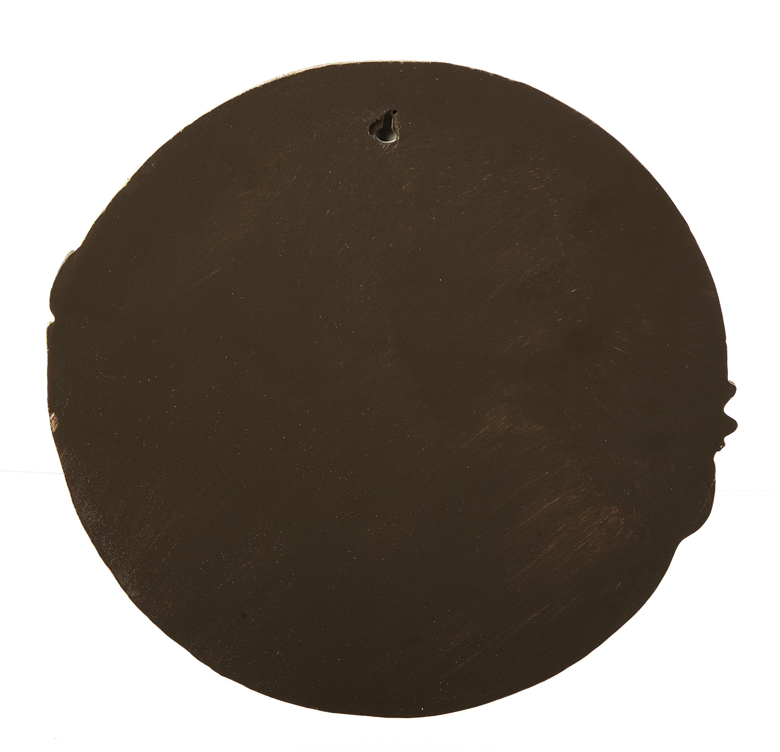 Evergreen memorial stone as indoor wall art for sentimental decor