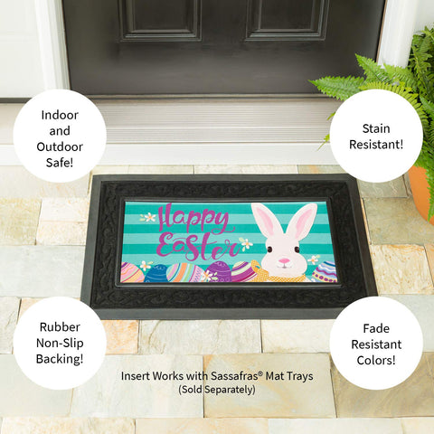 Evergreen Flag Sassafras doormat suitable for spring entryways and pet-friendly households.