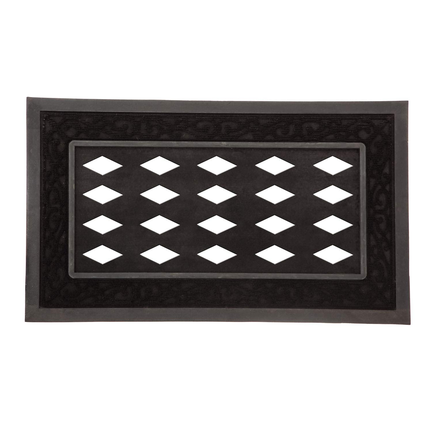 Evergreen Flag Sassafras mat tray non-slip back ensures secure placement.