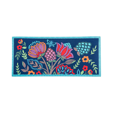 Evergreen Flag Sassafras Switch Mat front door, 22 x 10 inches, ideal for standalone use.