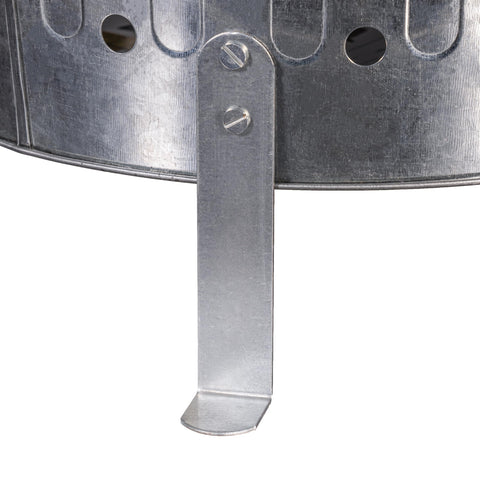 Evergreen Garden incinerator handles leaves and yard waste efficiently.