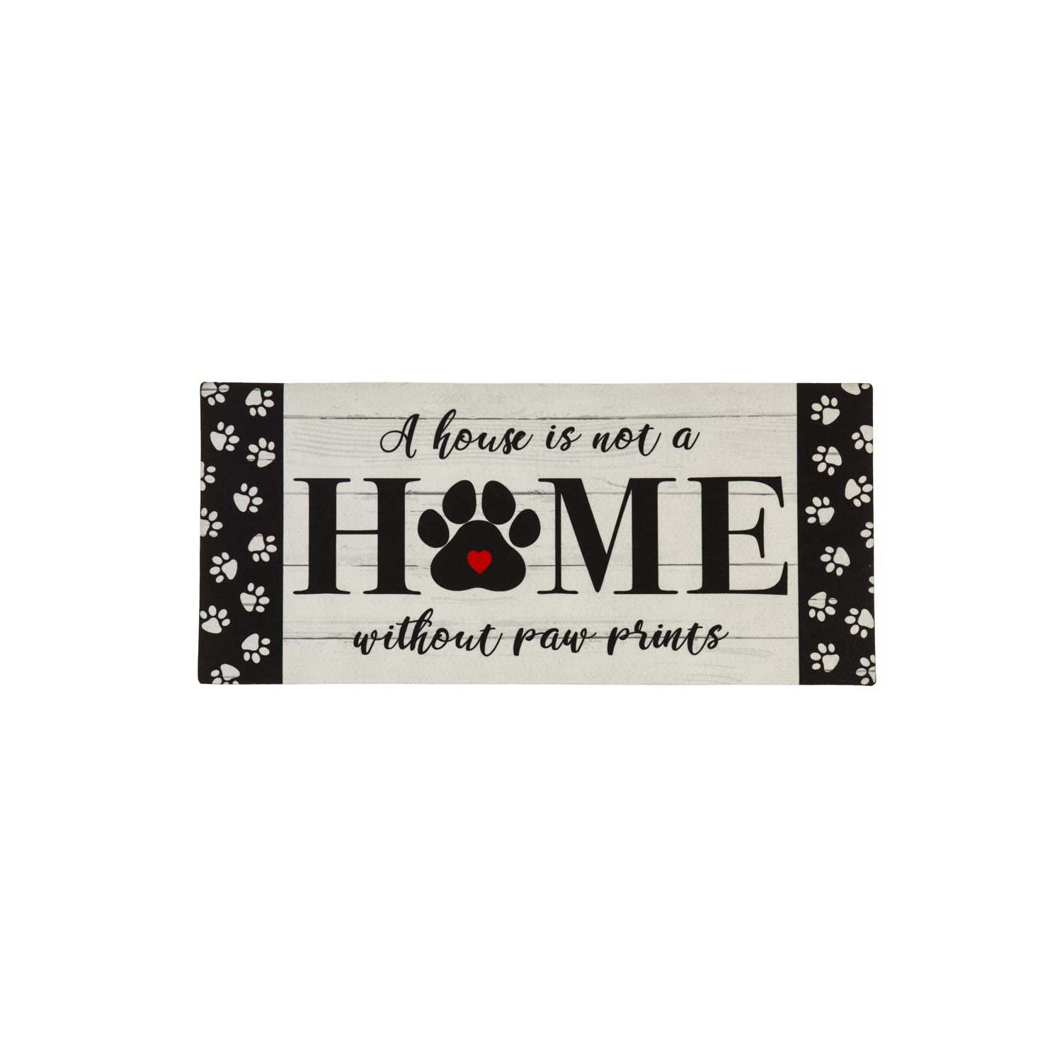 Evergreen Sassafras doormat with flowers and butterflies enhances welcome and helps trap dirt