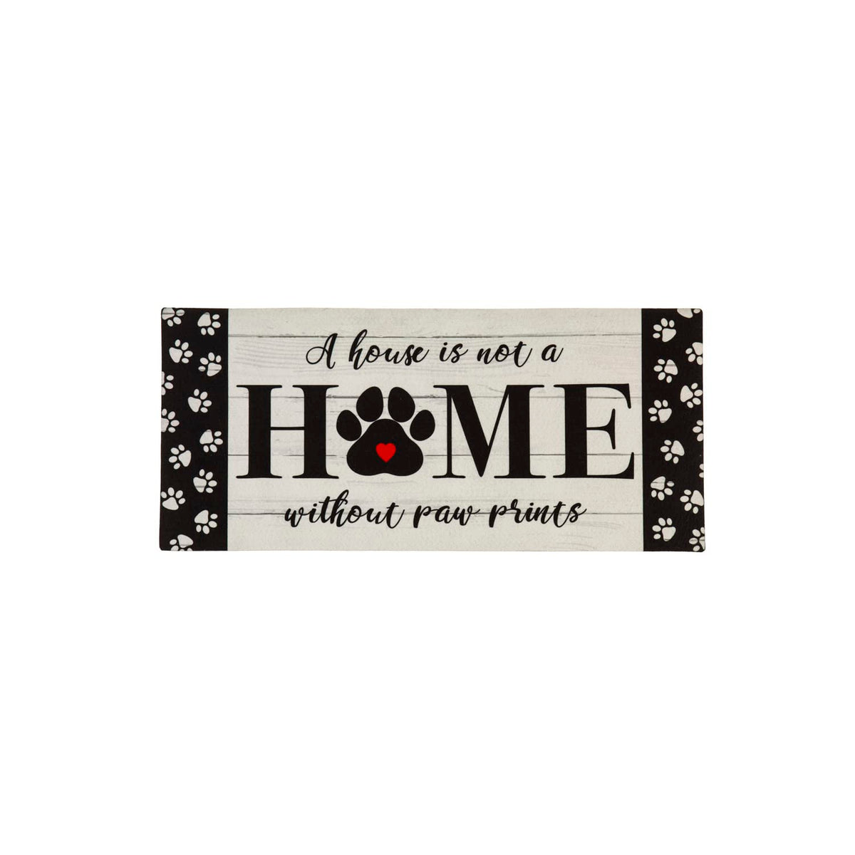 Evergreen Sassafras doormat with flowers and butterflies enhances welcome and helps trap dirt