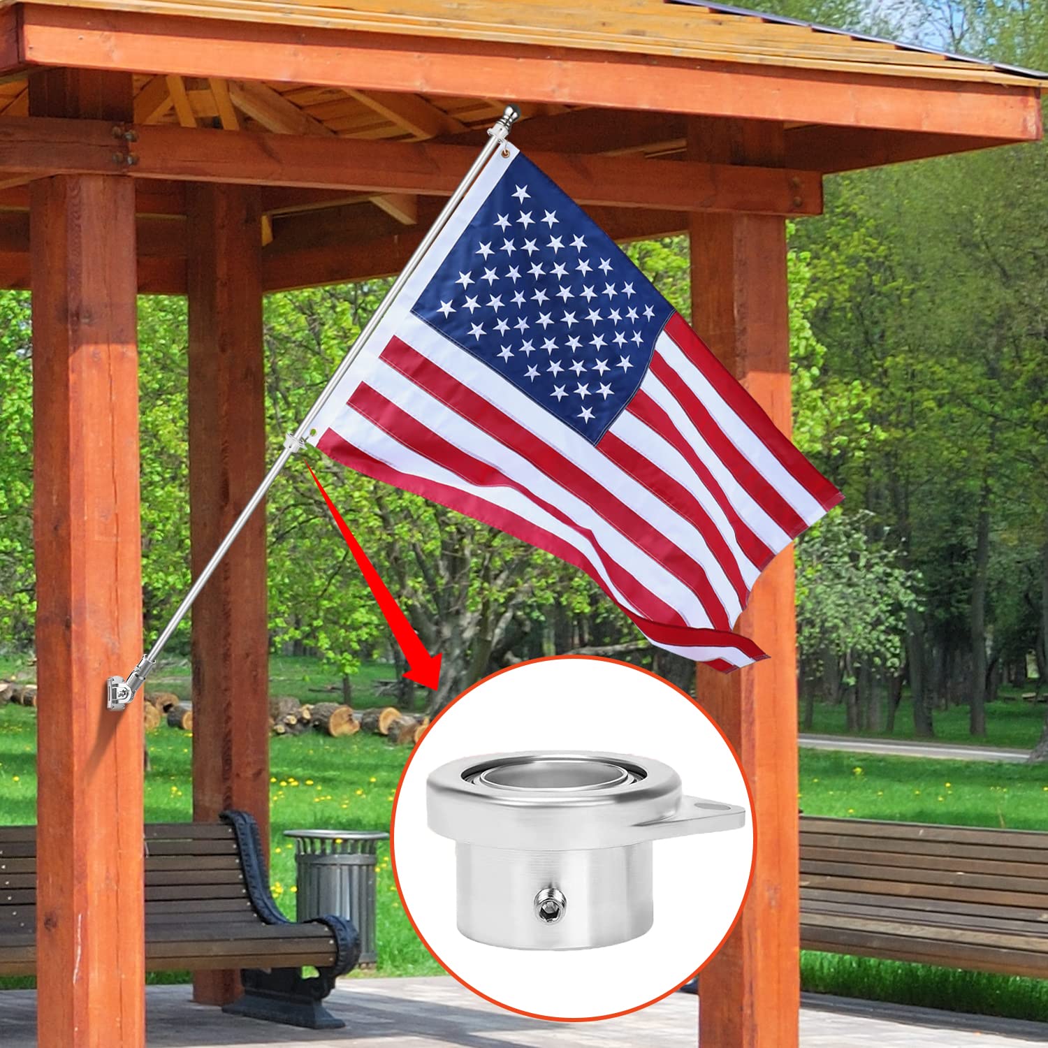 Evertoco rust-free construction withstands weather and years of use.