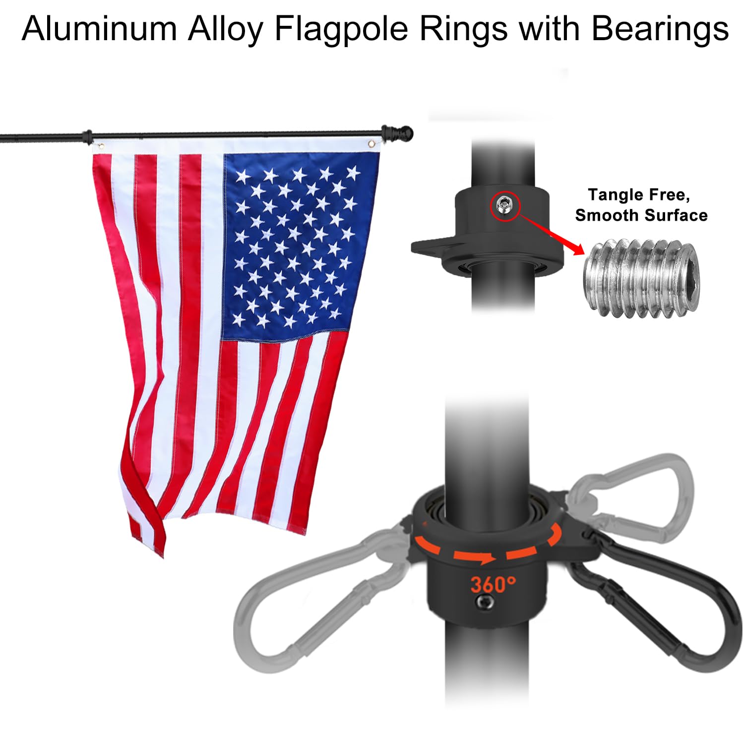 evertoco thickened 0-6mm pole resists bending in wind