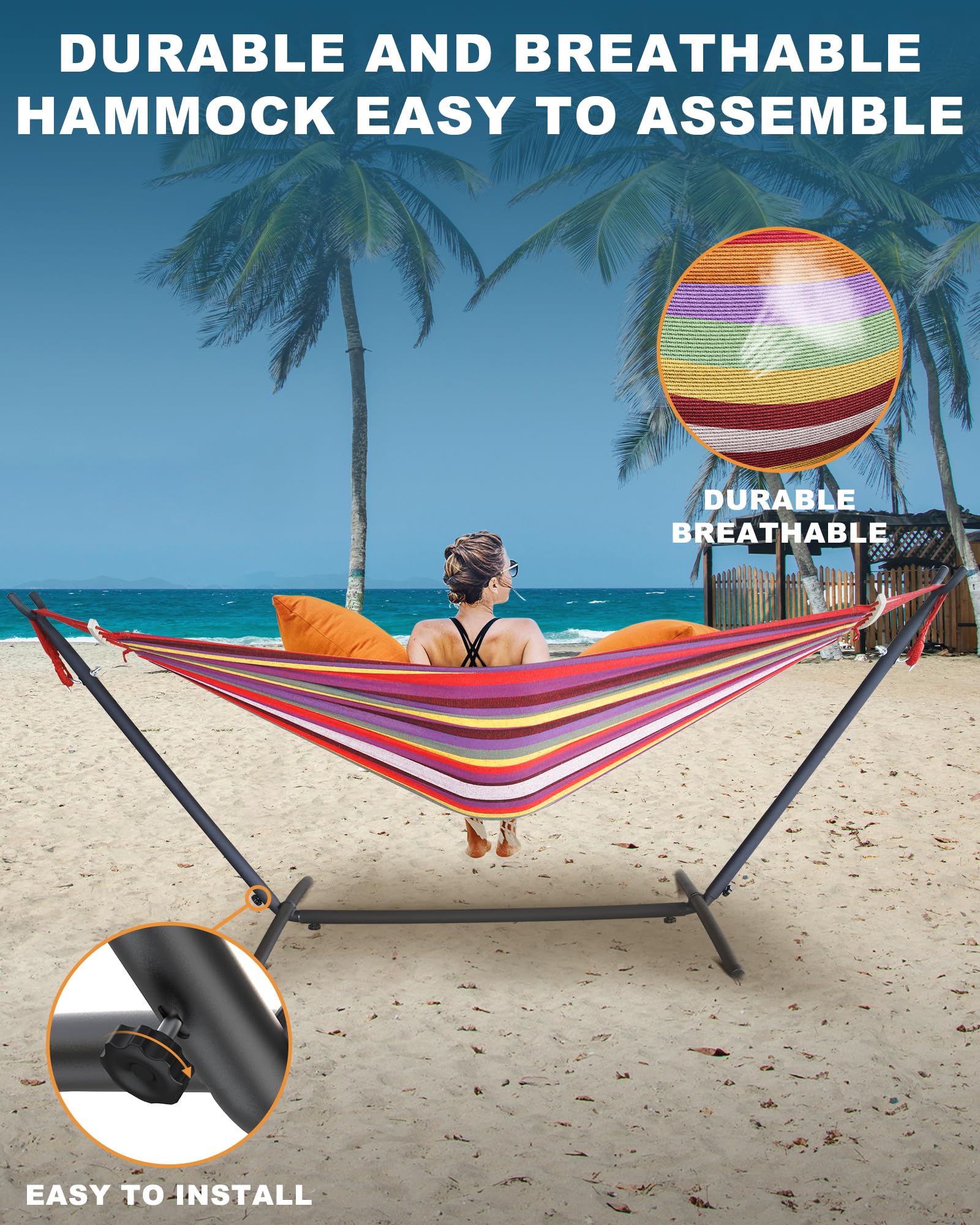 EveryFun balance-spreader-bars anti-rollover design improves stability.