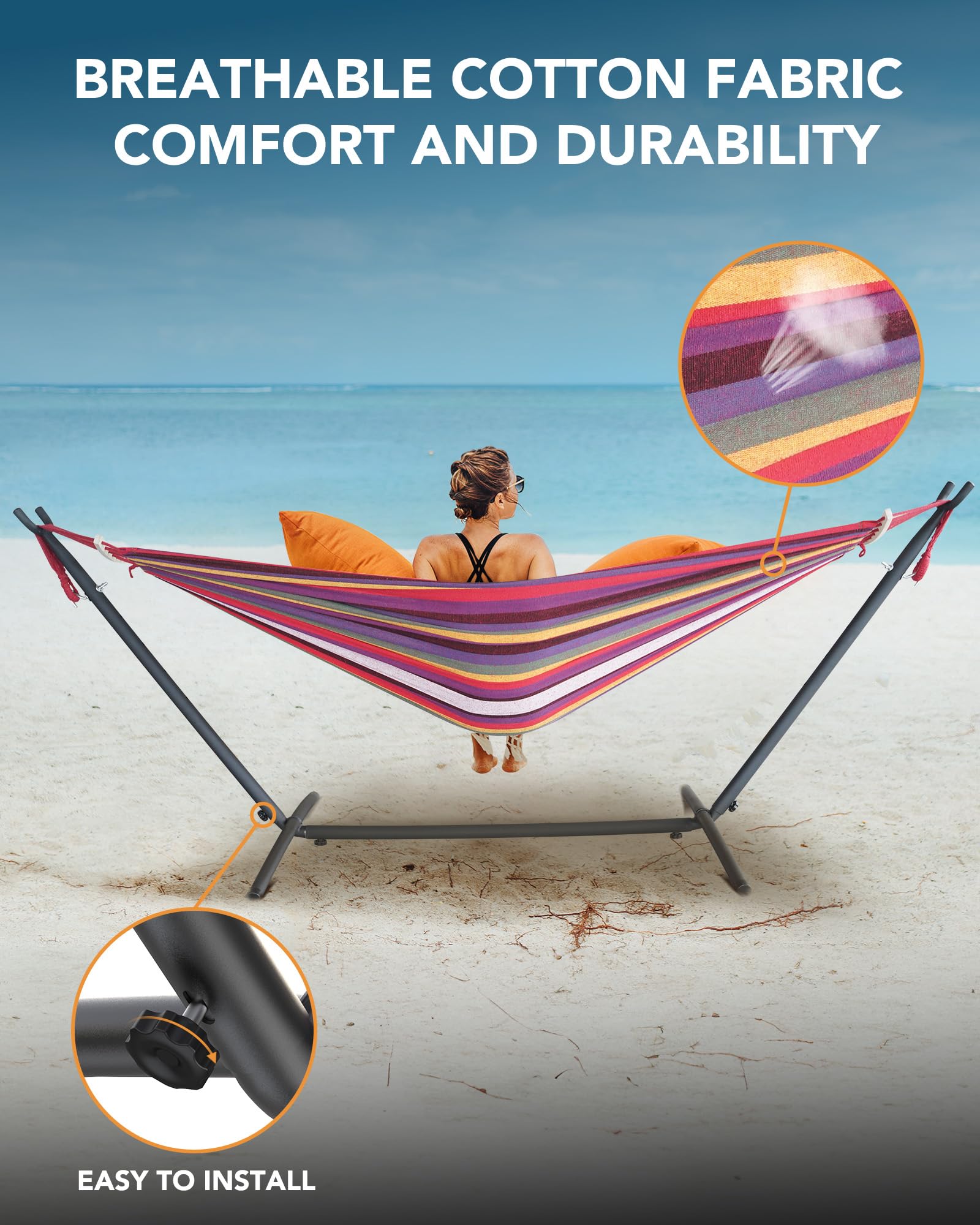 Everyfun portable carrying bag makes transport and storage effortless.