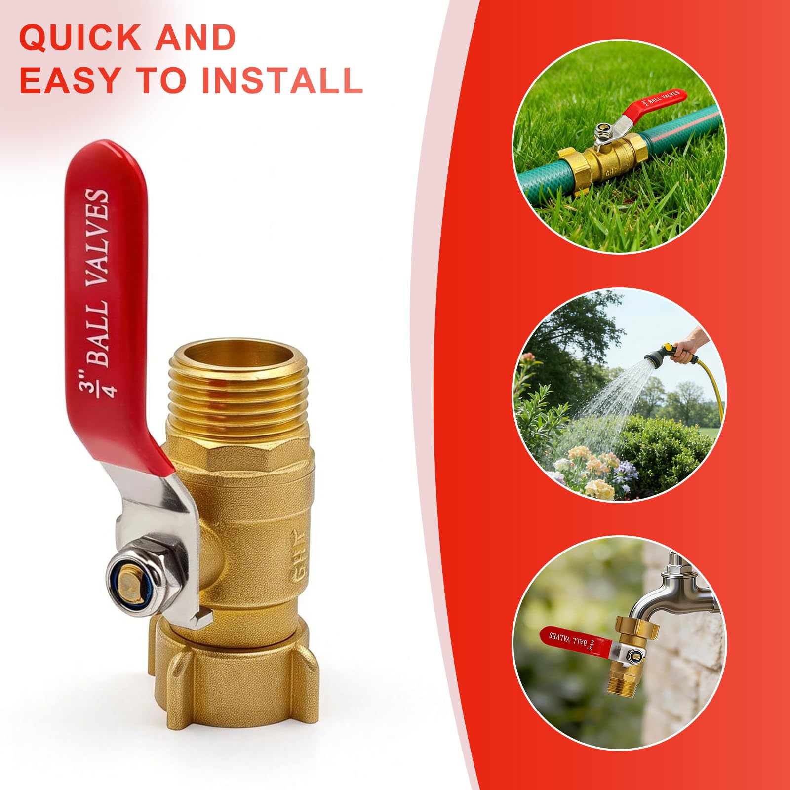 EverZenHub leak-tested valve prevents leaks at joints