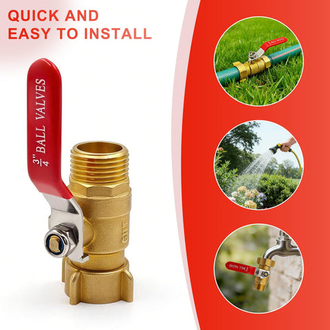 EverZenHub leak-tested valve prevents leaks at joints