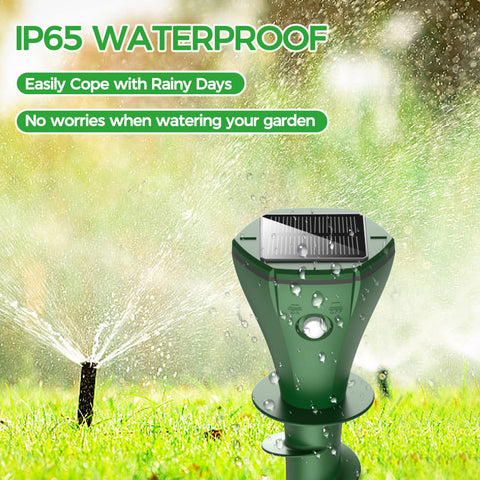 EVESKY device showing three vibration modes for pest control