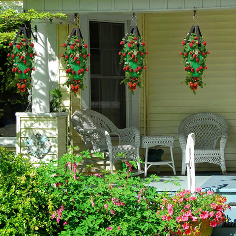 EVISWIY space-saving vertical garden perfect for balconies and patios.