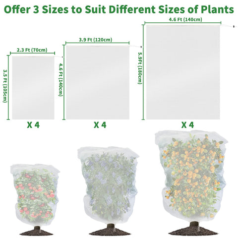 Evoio fruit-tree netting suitable for blueberries and strawberries