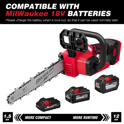 EVOIRON rotatable 180° head enables precise cuts from ground or ladder-free trimming.