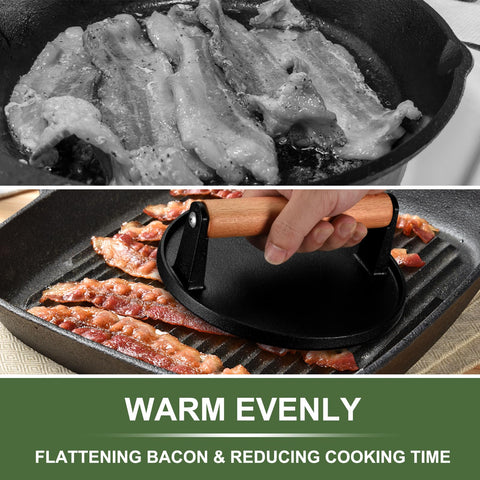 EWFEN press used in oven or campfire for versatile cooking.