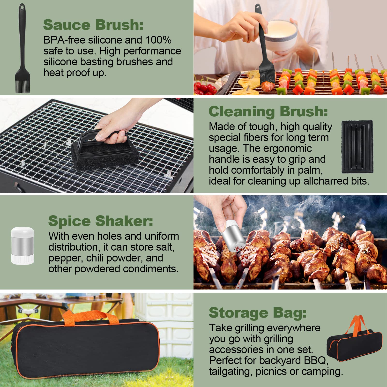EWFEN egg rings provide uniform shapes for breakfast cooking.