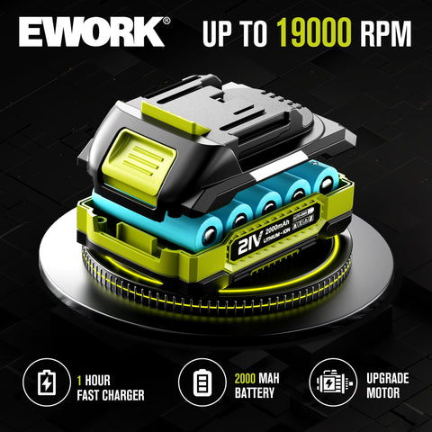 EWORK-ul-certified-fast-charger speeds charging with safety assurance.