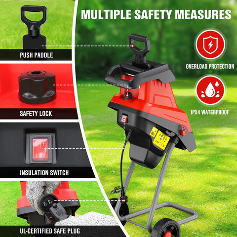 EWORK wood chipper blades SK5 pack ready for tough branches
