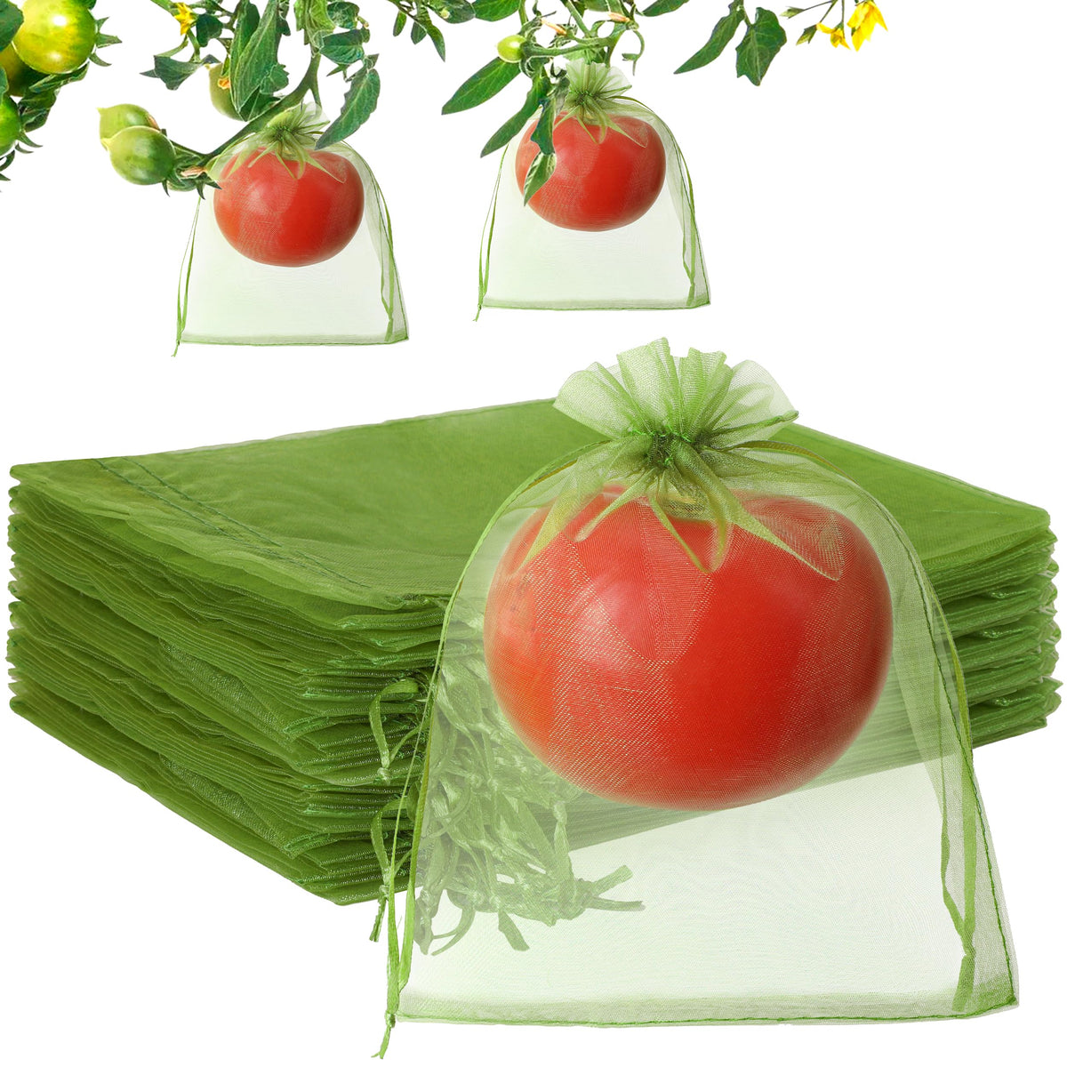 EWPJDK fruit protection bags mesh close-up protecting fruit with breathable design