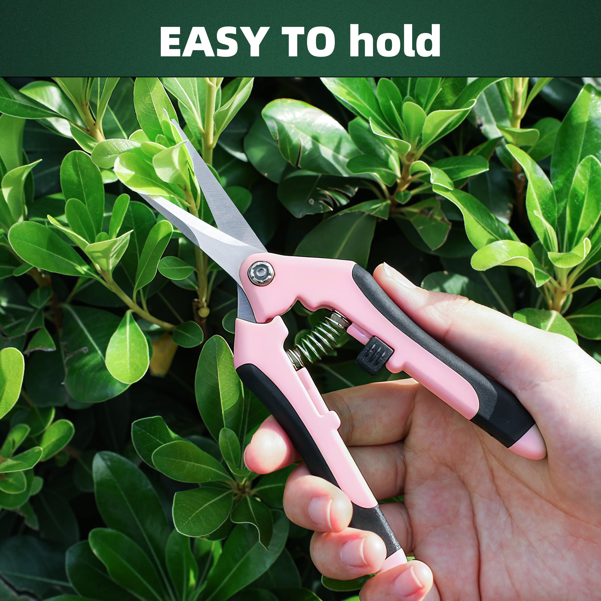 EWPJDK pink garden shears for garden tasks