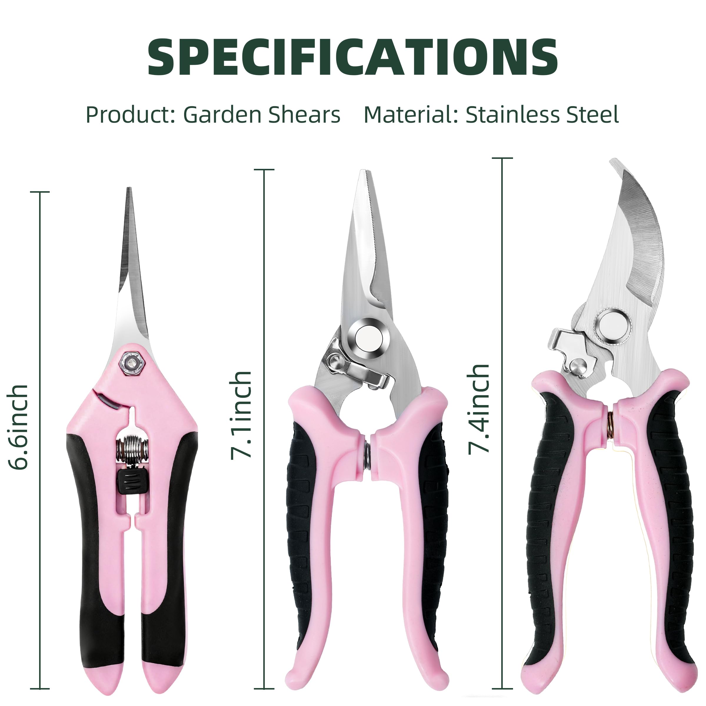 EWPJDK stainless steel blades close-up for durable, precise cuts