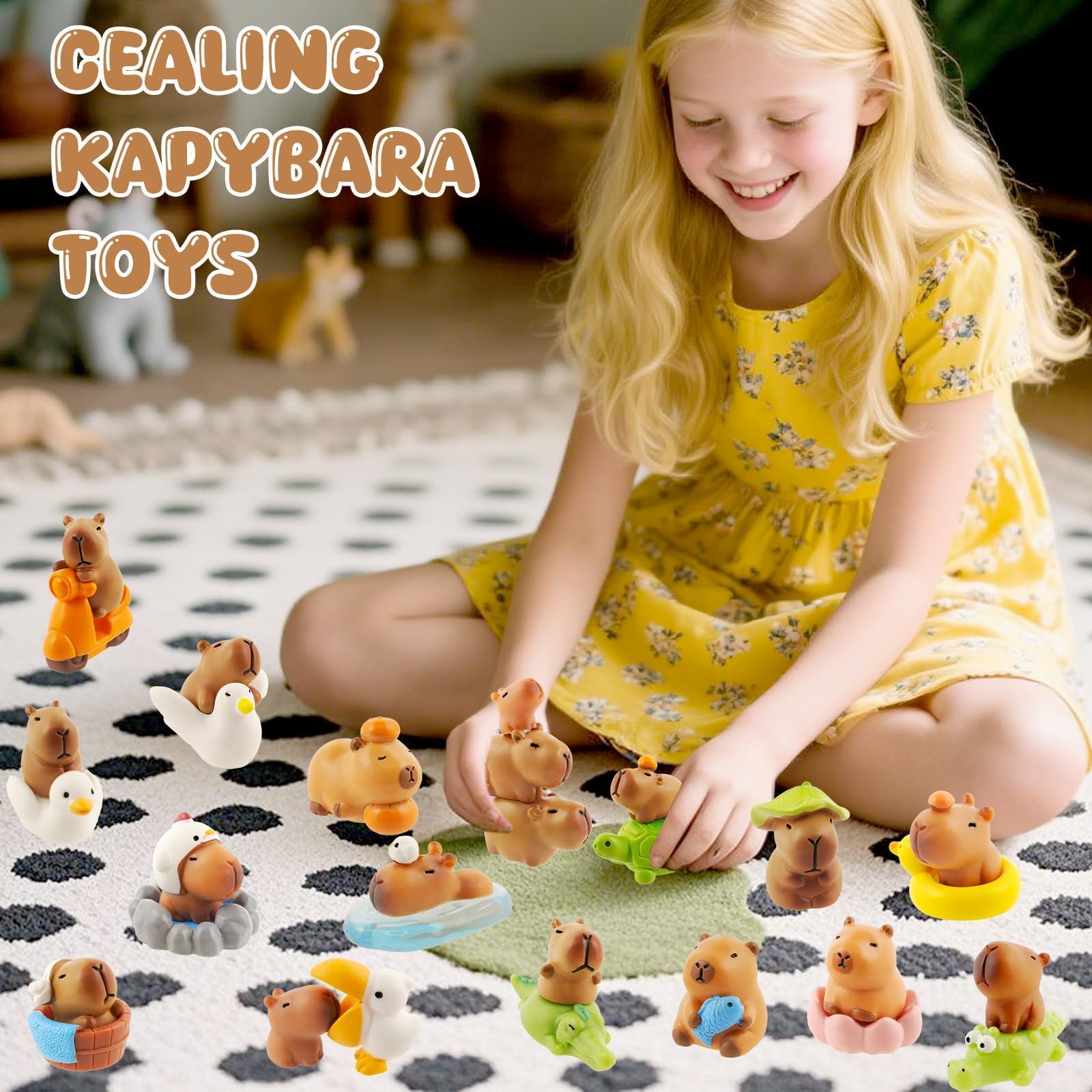 Exasinine mini figures fit small pots and desks as decor accents.