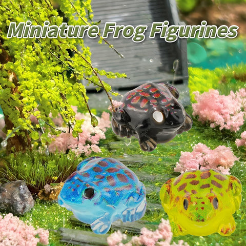 Exasinine frogs provide durable colorfast accents for crafts