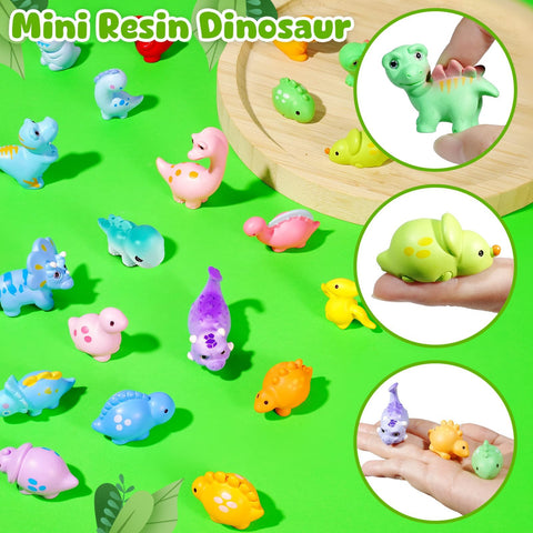 Exasinine mini dino high-quality resin ensures durable color.