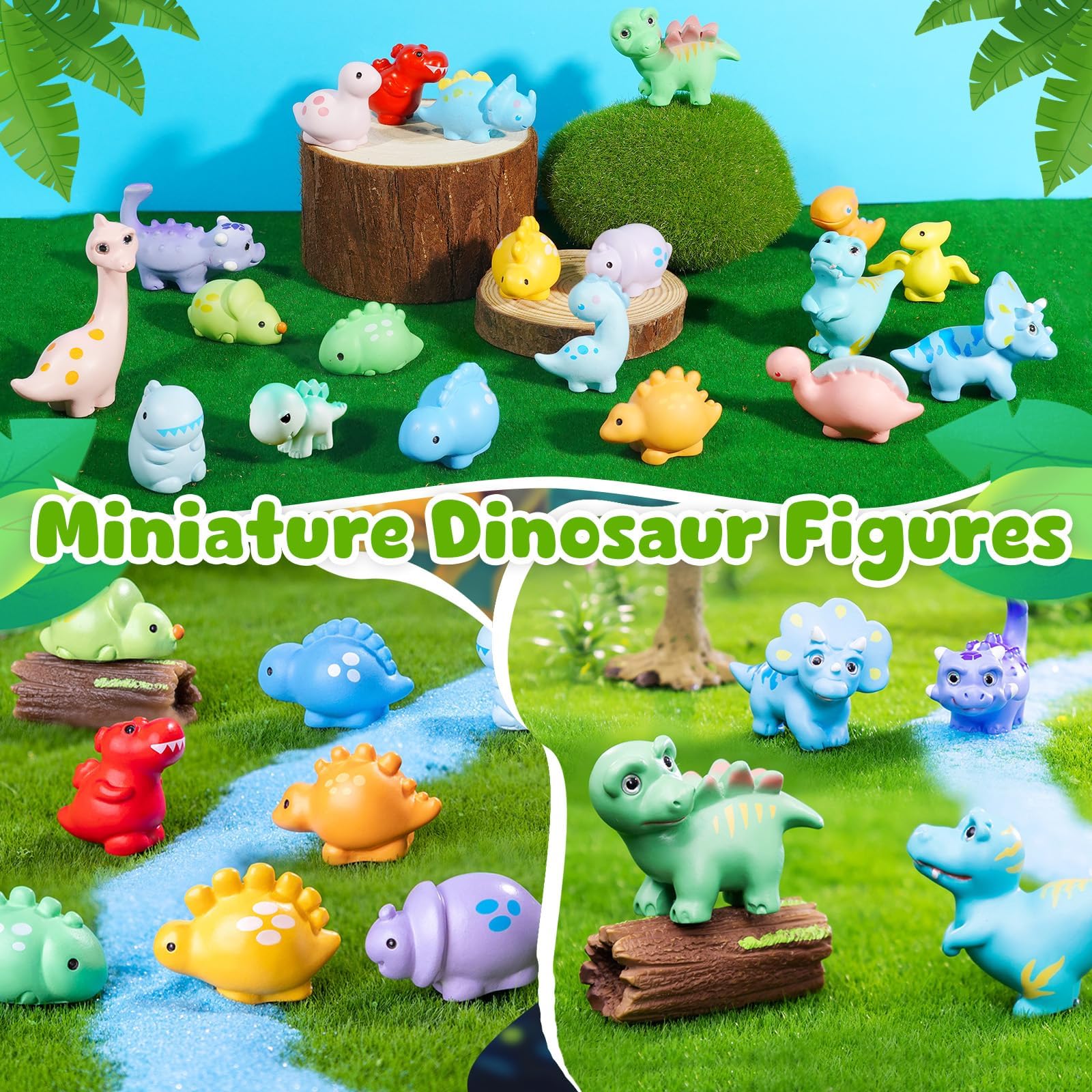 Exasinine mini dino versatile collectibles for display and projects.