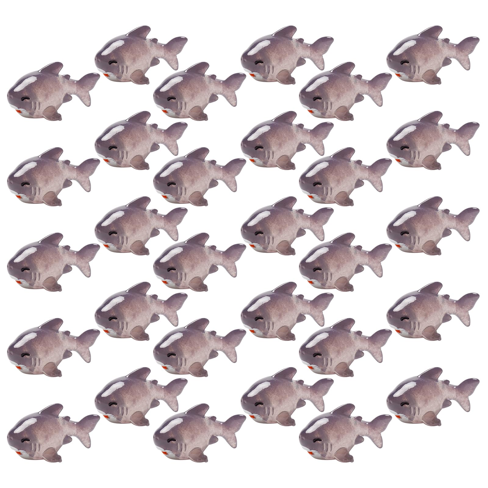 Exasinine shark miniature gray-1 for fairy gardens and terrariums