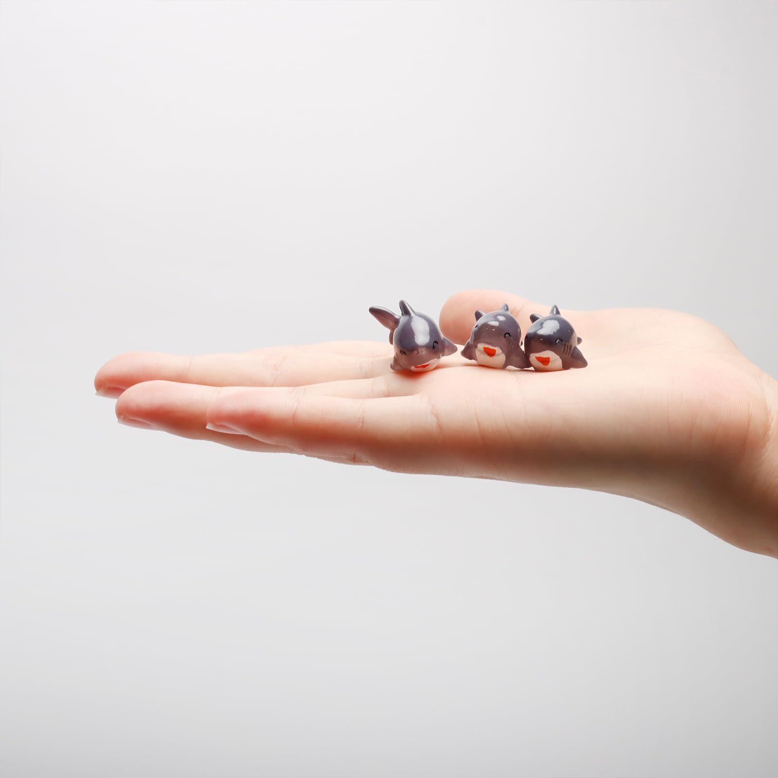 Exasinine gray shark miniature gray-3 perfect for shadowboxes and moss landscapes
