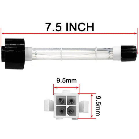 EXCELFU stainless steel sealing spa bulb image shows secure fit.