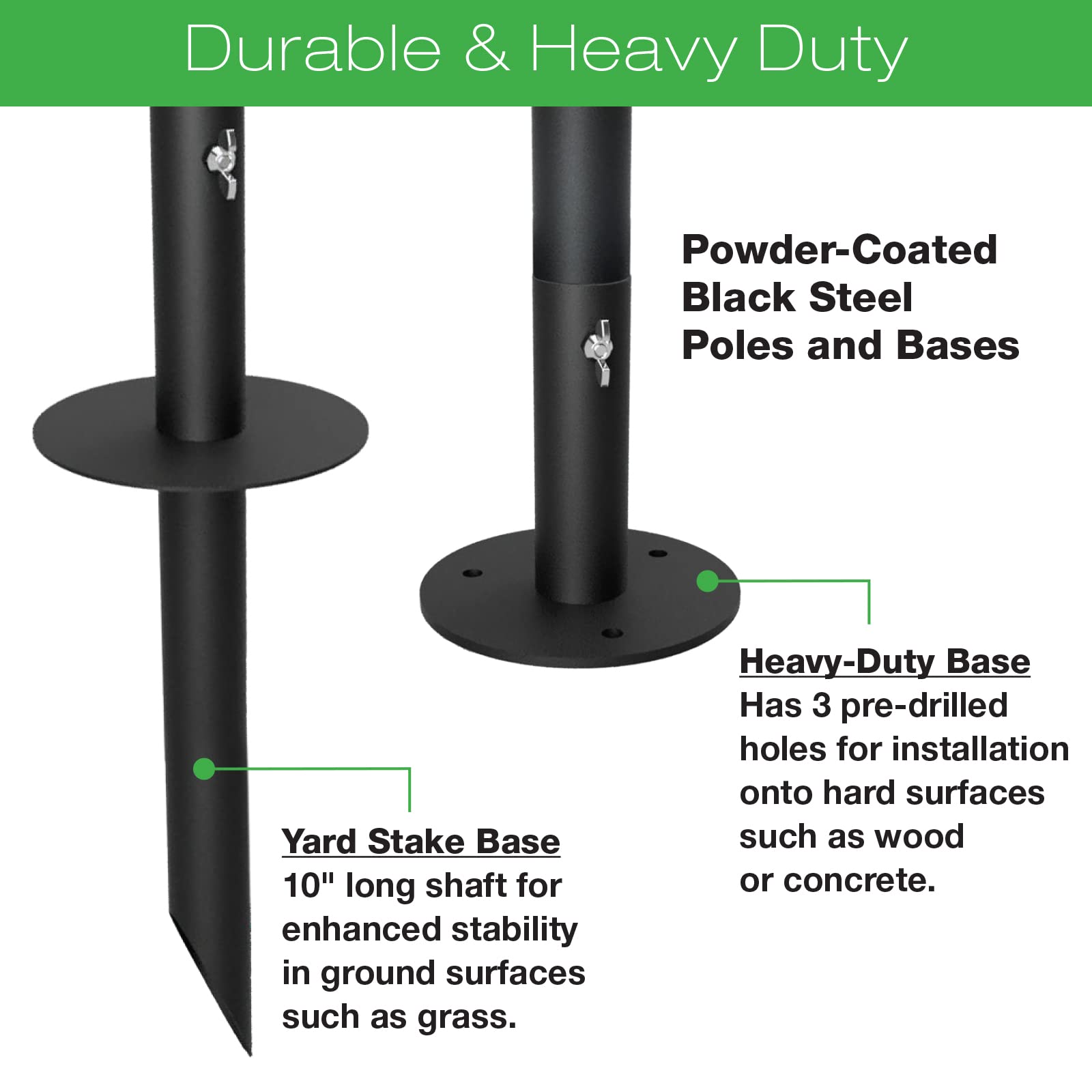 Excello Bistro Pole enhances patio ambiance with tall, elegant lighting.